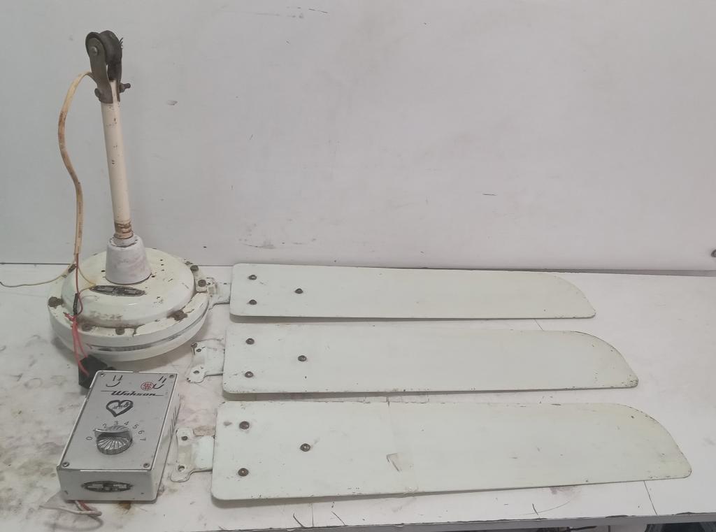 Ventilador 7 Velocidades Marca Wahson Modelo Sh-56b Nro Usado Con Desgaste Acc No Tiene