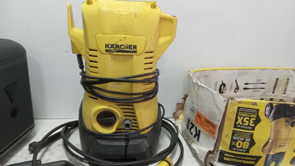 Hidro Lavadora Marca Karcher Modelo K2 Usado En Buen Estado Acc Manguera2 TubosPistolaAdaptador Para MangueraEn Caja