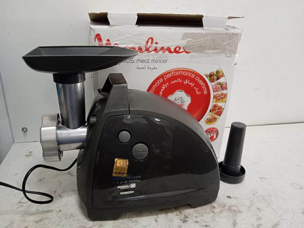 Molino De Carne Marca Moulinex Modelo Hv8-Plus Usado-En-Buen-Estado Acc Acc. De EmpujeTapa Superior