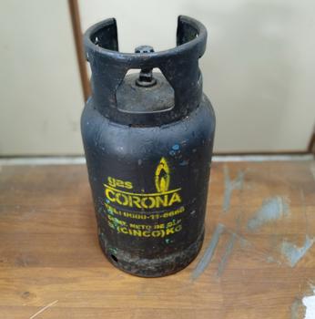 Garrafa Cap 10 Kg. Marca Corona Nro Usado En Buen Estado Color Gris Acc No Tiene
