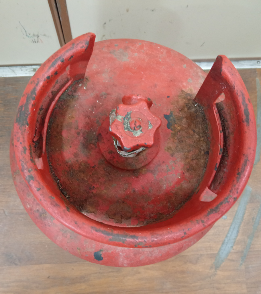 Foto 2 de Garrafa Cap 10 Kg. Marca Puma Gas Usado En Buen Estado Color Rojo Acc No Tiene