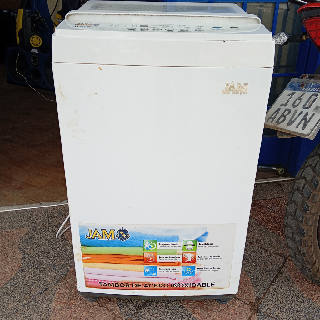 Lavarropas Cap 7 Kg. Marca Jam Modelo Alba Usado En Buen Estado Acc Manguera D DesagueManguera De Carga