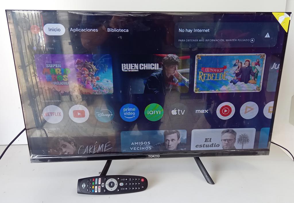 Televisor Led Smart De 32 '' Marca Tokyo Modelo Tvtokhf32gtv Con Control Usado En Buen Estado Acc No Tiene