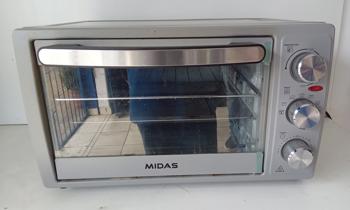 Horno Marca Midas Litros 32 Modelo Md-He32sc Oven 32l Usado En Buen Estado Acc C/ BadejaParrilla