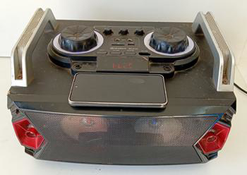 Radio Marca Maxon Modelo Mx-6193 Sin Control Sin Caja Usado Con Desgaste Acc Cable Cte Y Ant