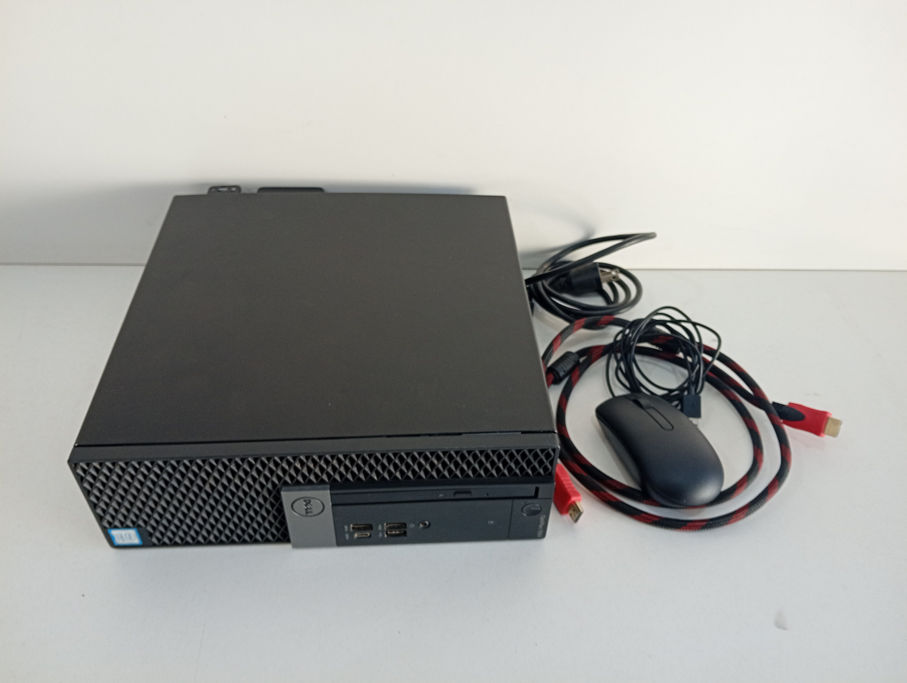 Cpu Para Computadora Marca Dell Modelo Optiplex 7050 Procesador Core I5 Con Cable Power Memoria Ram 8 Gb Color Negro Disco Duro 500 Gb Acc Mause Hdmi