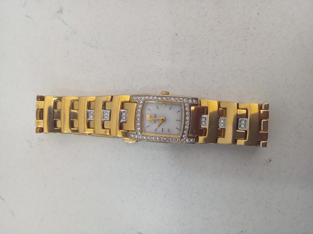 Reloj Para Dama Marca Seiko Modelo Eco Drive Usado En Buen Estado Acc Malla De Metal