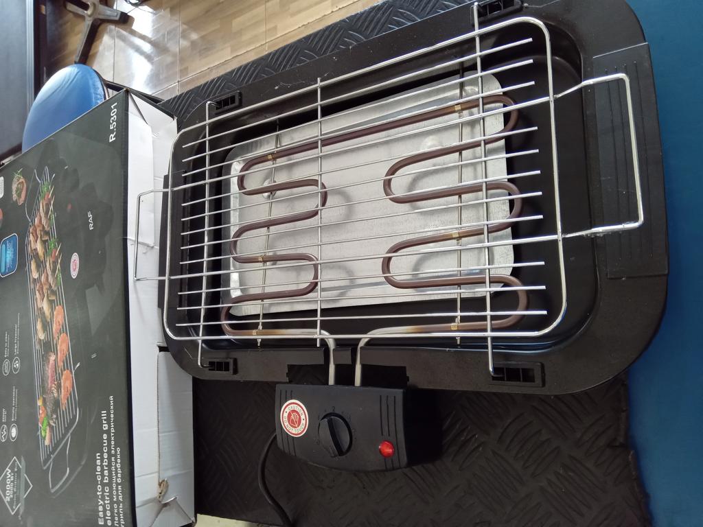 Parrilla Electrica Marca Raf Modelo R 5301 Nuevo Sin Uso Acc 4 Patitas En Caja