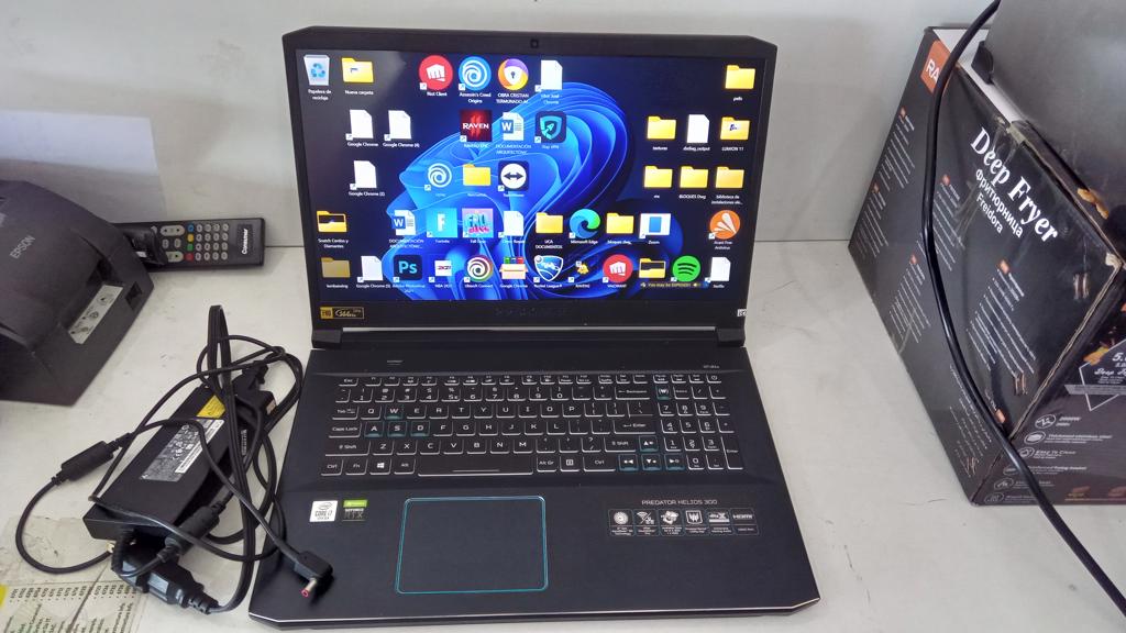 Notebook Marca Predator Modelo N18i3 Procesador Intel Core I7 10750h Memoria Ram 16 Gb Disco Duro 1 Gb Generacion 10 Acc CargadorTeclado NumericoPantalla Fhd 144 Hz