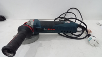 Pulidora Marca Bosch Modelo Gw15-125cie Tamaño 125 Usado En Buen Estado Acc 1 Disco Protector Manija