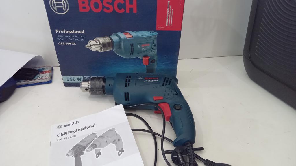 Taladro Marca Bosh Modelo Gsb Professional Usado En Buen Estado Acc Manual En Caja1 Llave