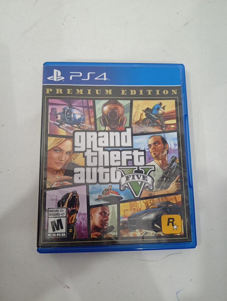 Discos De Juegos Para Ps4 Para Play 4 Título Grand Theft Auto V Usado En Buen Estado Con Caja Acc No Tiene