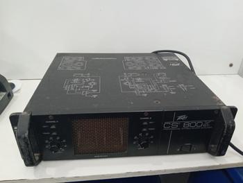Amplificador De Sonido P/ Discoteca Marca Peavey Modelo Cs800x Usado Con Desgaste Acc Cable Power