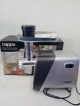 Molino De Carne Marca Nappo Modelo Nei-142 Usado En Buen Estado Acc Bandeja Empujador De Carne 2 Cortador