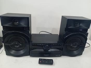 Mini Componente Marca Panasonic Con Control Modelo Saakx110 Usado En Buen Estado Con 2 Parlantes Acc Cable Power