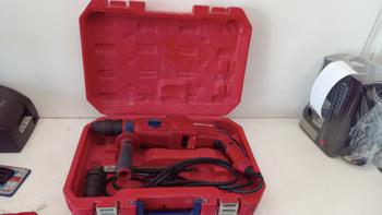 Taladro Marca Emptop Modelo Erhrl Usado En Buen Estado Acc 2 Bocas1 Mecha1 Manija1 Tornillo Maletin Rojo