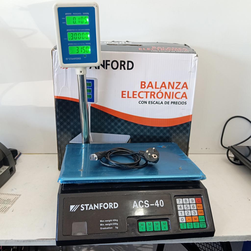 Balanza Marca Stanford. Modelo Acs*40 Usado En Buen Estado Acc Cable Power