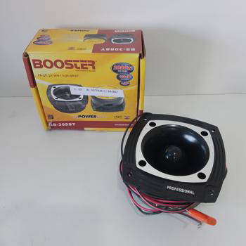 Parlante Para Discoteca Marca Booster Modelo Bs-305st Usado En Buen Estado Acc CajaManual
