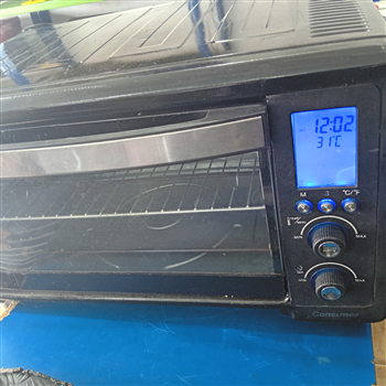 Horno Marca Consumer Litros 38 Modelo Ocr-38 Usado En Buen Estado Acc TapaParrillaPerilla Analogico Con Pantalla