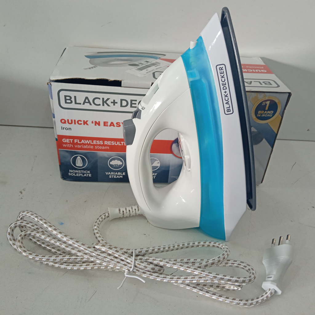 Plancha Electrica Marca Black+Decker Modelo Irbd100-Cl Usado En Buen Estado Acc No Tiene
