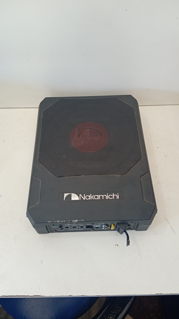 Caja C/ Parlantes Para Auto Usado En Buen Estado Acc Woofer 10"