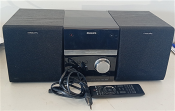 Mini Componente Marca Phillips Modelo Mcd135/78 Usado En Buen Estado Acc Cable PowerControlAntena Fm