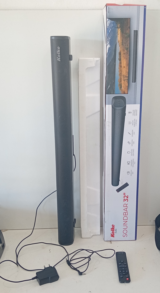 Barra De Sonido Marca Kolke Modelo Kpe-639 Usado En Buen Estado Con No Tiene Acc Cable Plus Trasformador Kpe-639 Caja