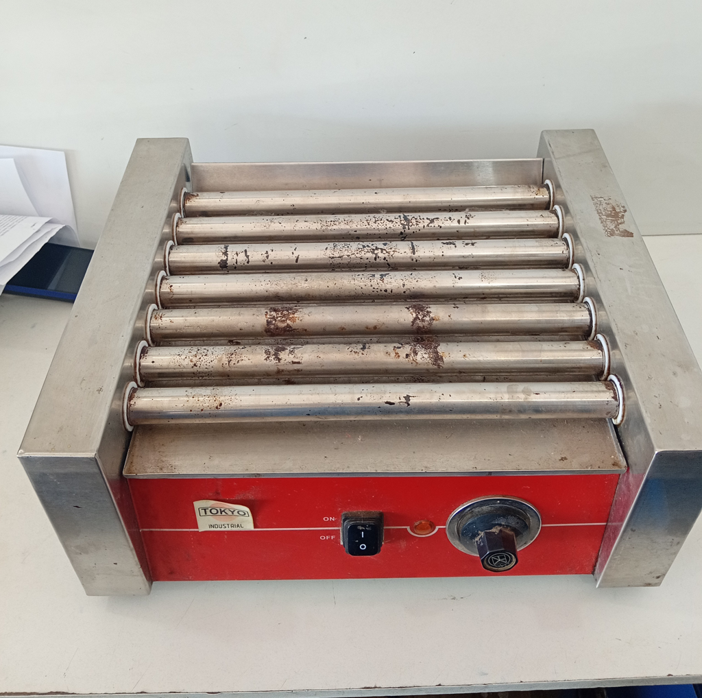 Grill Electrico Marca Tokyo Industrial Modelo Lr-Hd-7 Usado Con Desgaste Acc 7 Rodillos