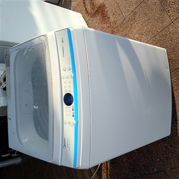 Lavarropas Cap 12 Kg. Marca Midea Modelo Ma200w120/W Usado En Buen Estado Acc Tapa Superior Un Poco De Desgaste 1 Manguera Menu Digital