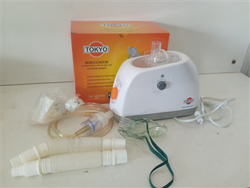 Nebulizador Marca Tokyo Ultrasonico Modelo Edtnfreshairt Usado En Buen Estado Acc 3 Mangueras 1 Mascarilla 1 Filtro2 Picos En Caja
