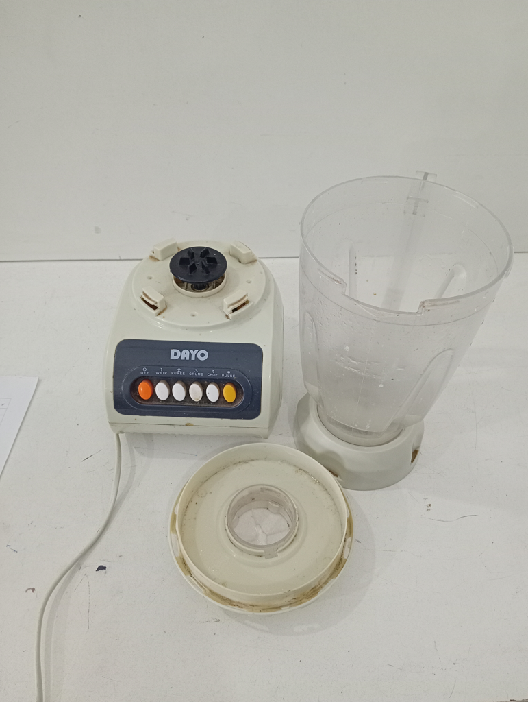 Licuadora Marca Sayo Modelo Bl999 Velocidades Usado Con Desgaste Acc Jarra De Plastico TapaMotor