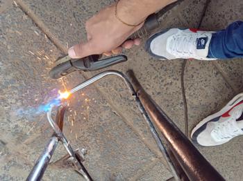 Soldador Marca Gama Modelo Turbo 265 Usado Con Desgaste Acc Cable Positivo Y Negativo