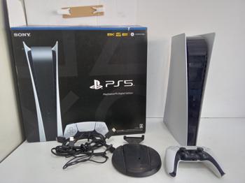 Juego Electronico Ps5 Marca Sony Modelo Cfi-1200b Acc Cable PowerCable HdmiCable Cargador UsbBase