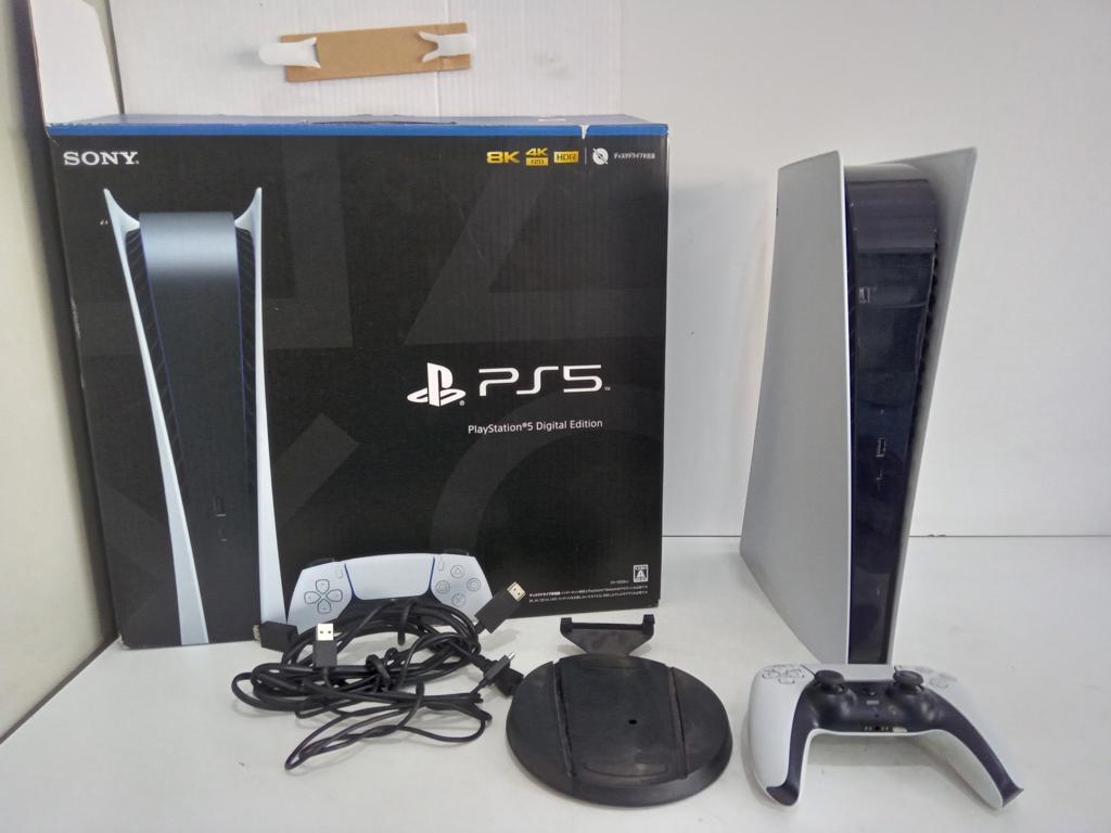 Juego Electronico Ps5 Marca Sony Modelo Cfi-1200b Acc Cable PowerCable HdmiCable Cargador UsbBase