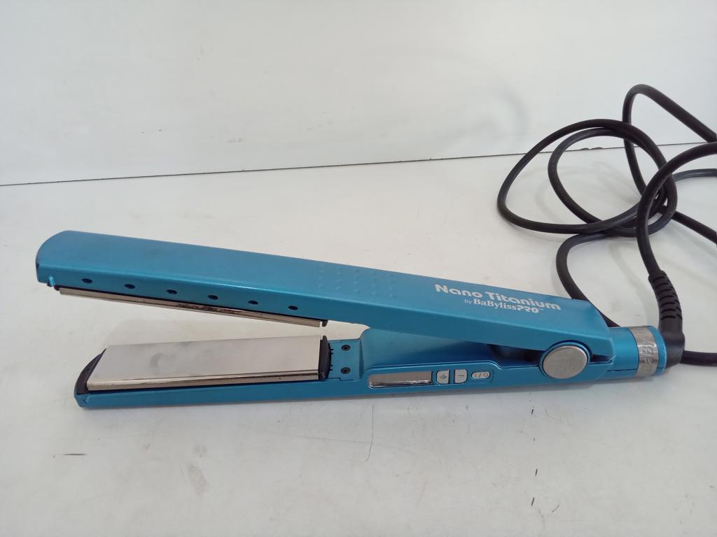 Planchita Para Cabello Marca Nano Titanium By Babylisspro Modelo Babnt2091tuz Usado En Buen Estado Acc Regulador Digiital
