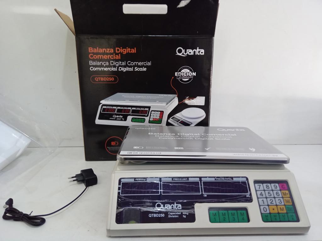 Balanza Marca Quanta Modelo Qtbd250 Acc Cargador De Bateria