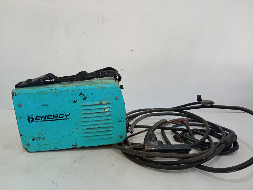 Soldador Marca Energy Modelo I200/5/220 Usado Con Desgaste Acc Pinza Positivo Y Gancho Negativo