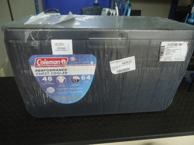 Conservadora Marca Coleman 45 Litros Modelo No Nuevo Sin Uso Acc Color NegroLacrado