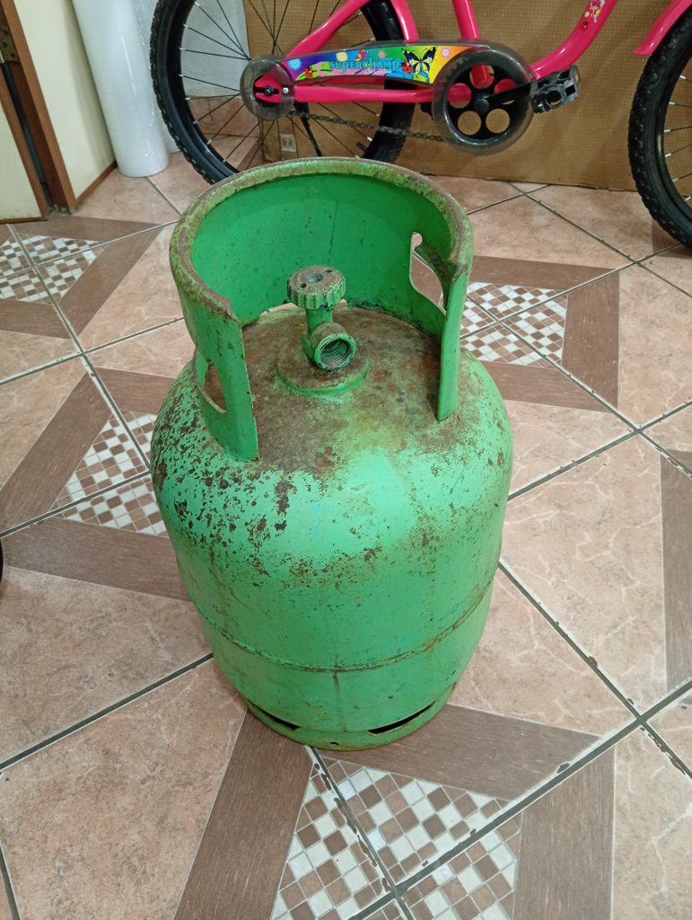 Garrafa Cap 10 Kg. Marca Copesa Usado En Buen Estado Color Verde Acc No Tiene