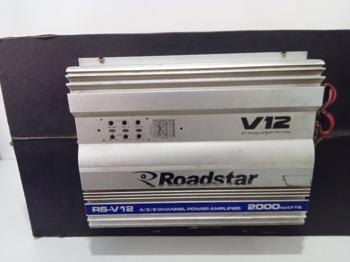 Amplificador De Sonido P/ Automovil Marca Roadstar Modelo Rs-V12 Usado En Buen Estado Acc 4 Canales