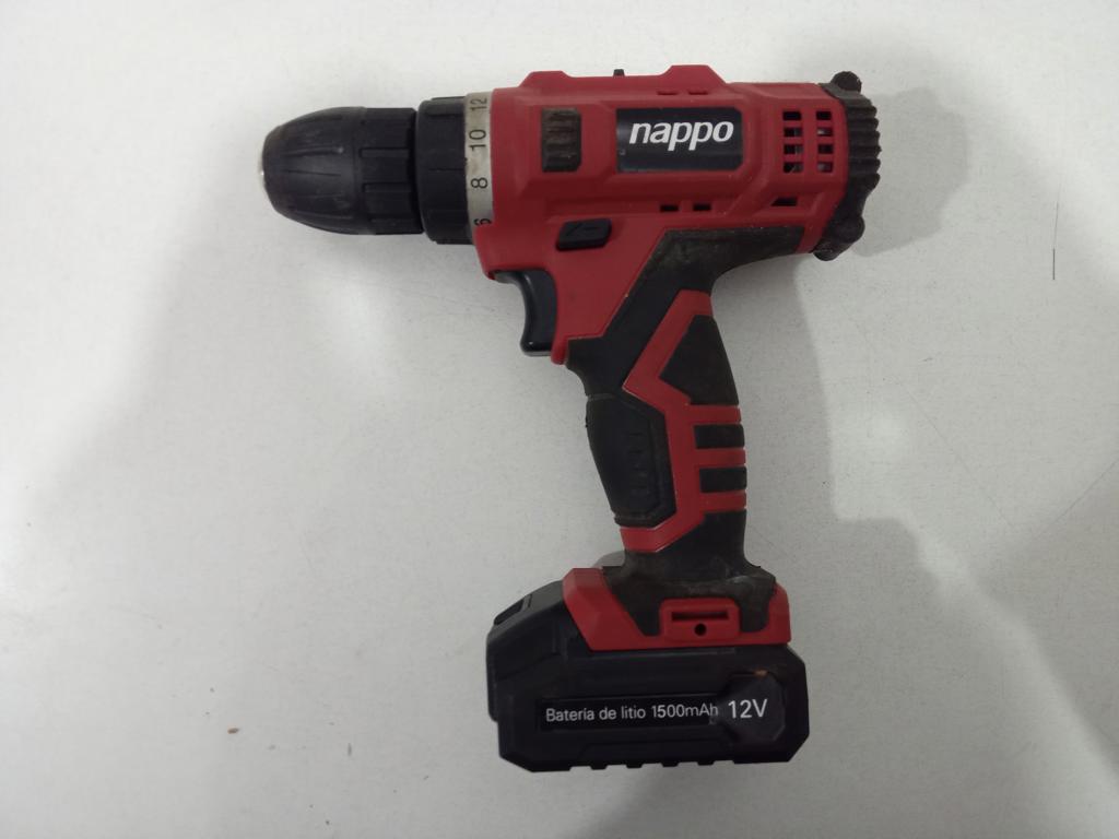 Taladro Marca Nappo Modelo Nhk-041 Usado Con Desgaste Acc 1 BateriaVarios AccesorisCon Estuche
