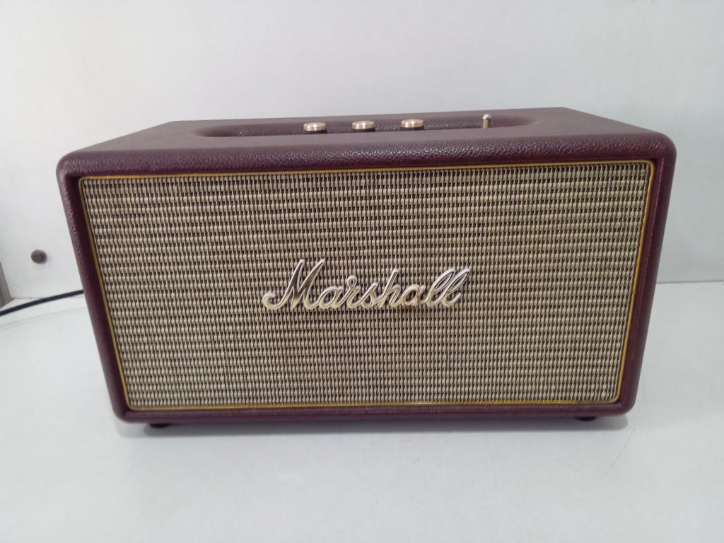 Speaker Potencia Watts No Tiene Marca Marshall Sin Control Modelo Stanmore 1 Usado En Buen Estado Sin Caja Acc No Es A Bateria