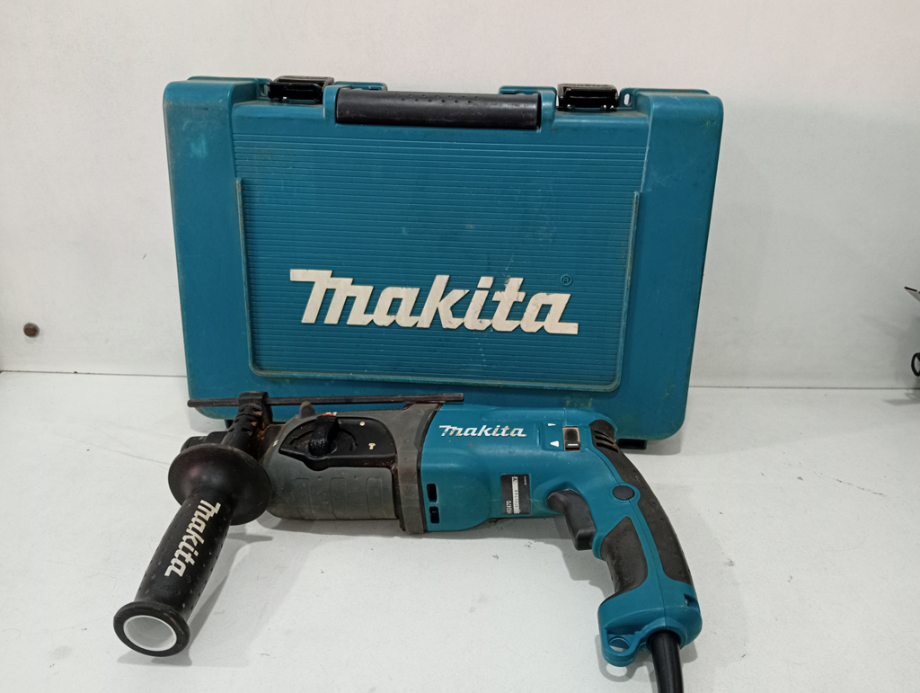 Taladro Marca Makitta Modelo Hr2470 Usado En Buen Estado Acc Estuche Rigido