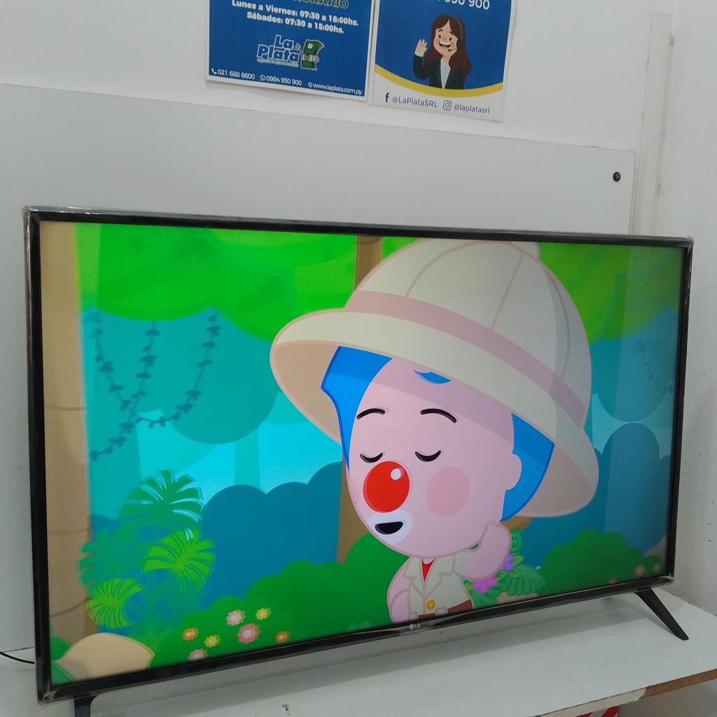 Televisor Led Smart De 50 '' Marca Lg Modelo 50uk6300psb Con Control Usado En Buen Estado Acc Con Patita