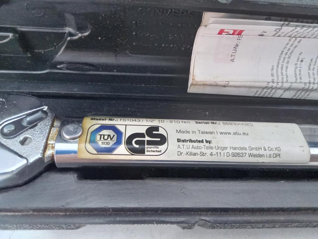 Foto 3 de Torquimetro Marca Tuv Modelo Fs1043 Acc No Tiene