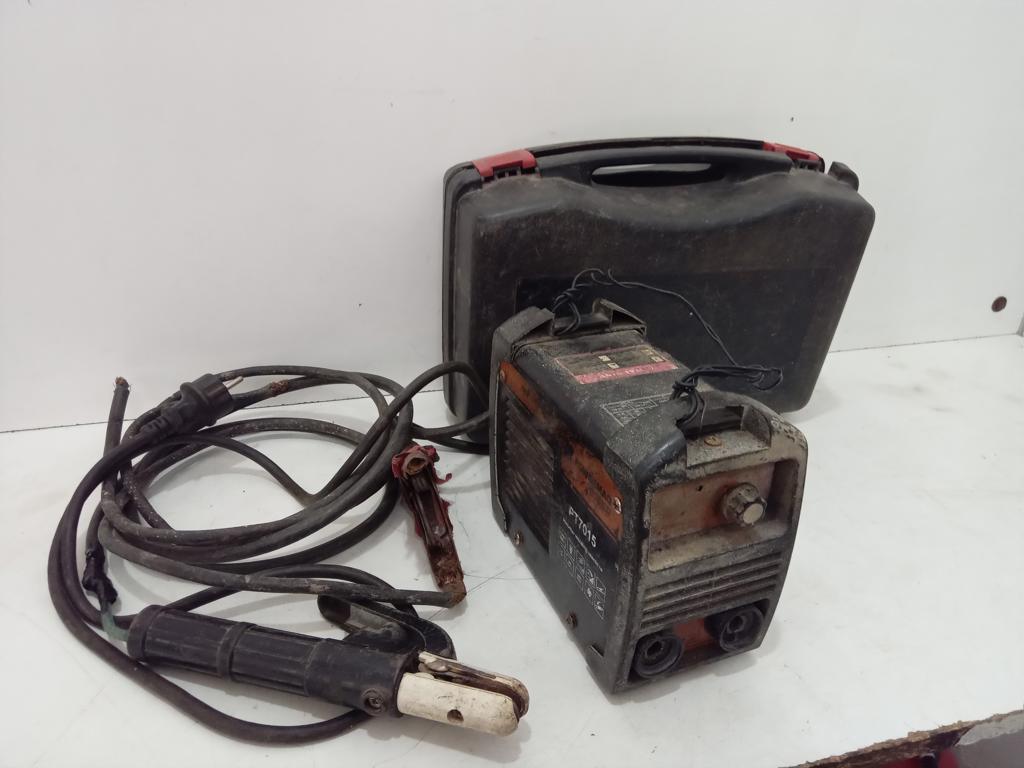 Soldador Marca Powermaq Modelo Pt7015 Usado Con Desgaste Acc Con Pico Para Soldar Y Pinza Para Tierra