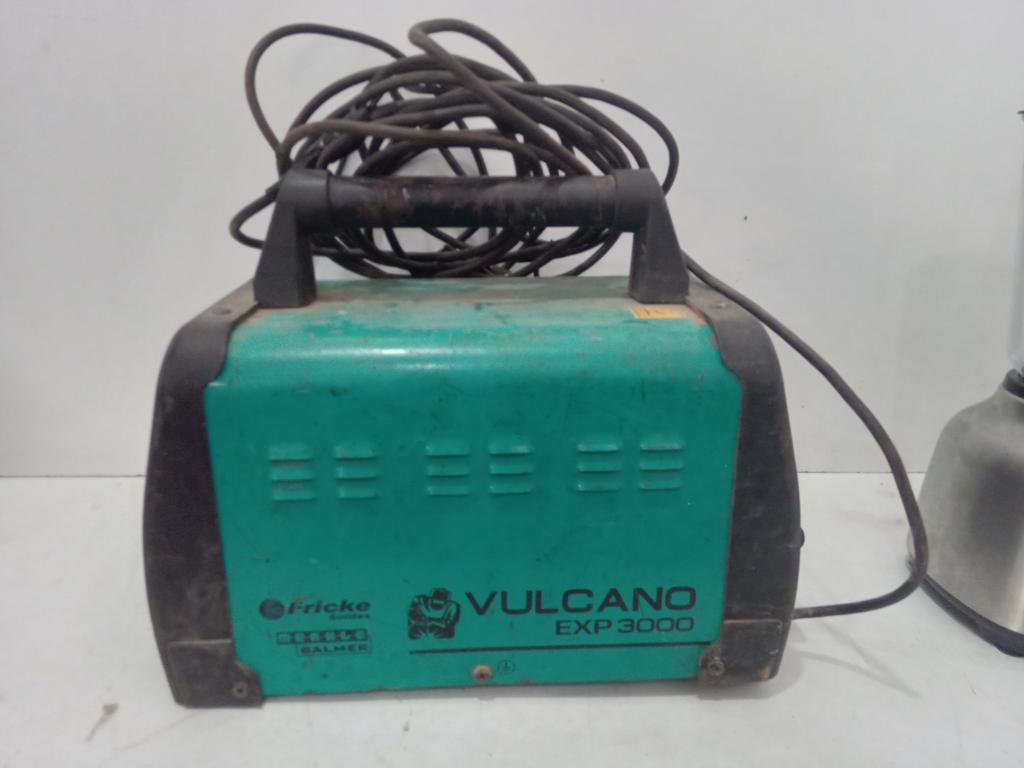 Soldador Marca Vulcano Modelo Exp3000 Usado Con Desgaste Acc Con Pico Para Soldar Y Pinza Para Tierra Estado Regular
