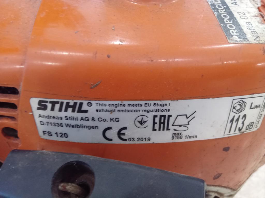 Desmalezadora Marca Stihl Modelo Fs120 Usado En Buen Estado Original Si Acc PreotectorCabezal Con Nylon