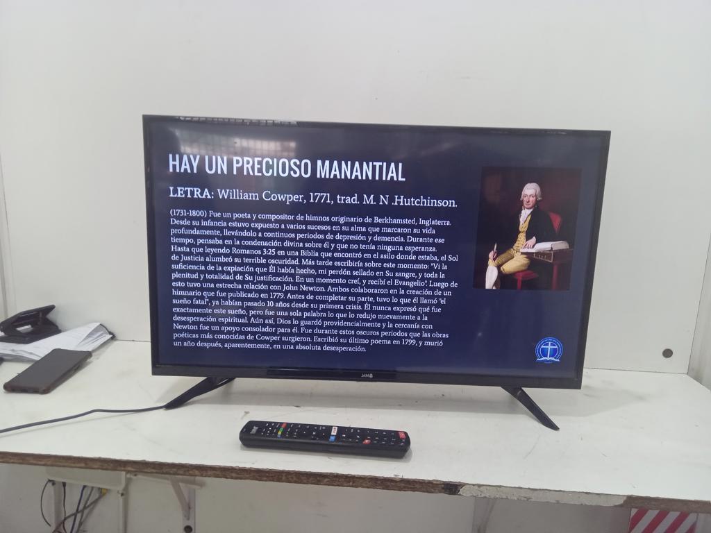 Televisor Led Smart De 32 '' Marca Jam Modelo Ja32hd200s Sin Control Usado En Buen Estado Acc Ja32hd2000s