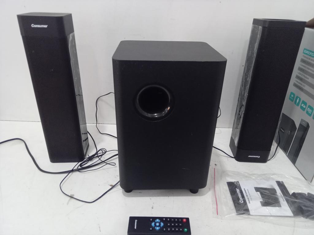 Barra De Sonido Marca Consumer Modelo Sound Bar 2 Usado En Buen Estado Con No Tiene Acc Con Control